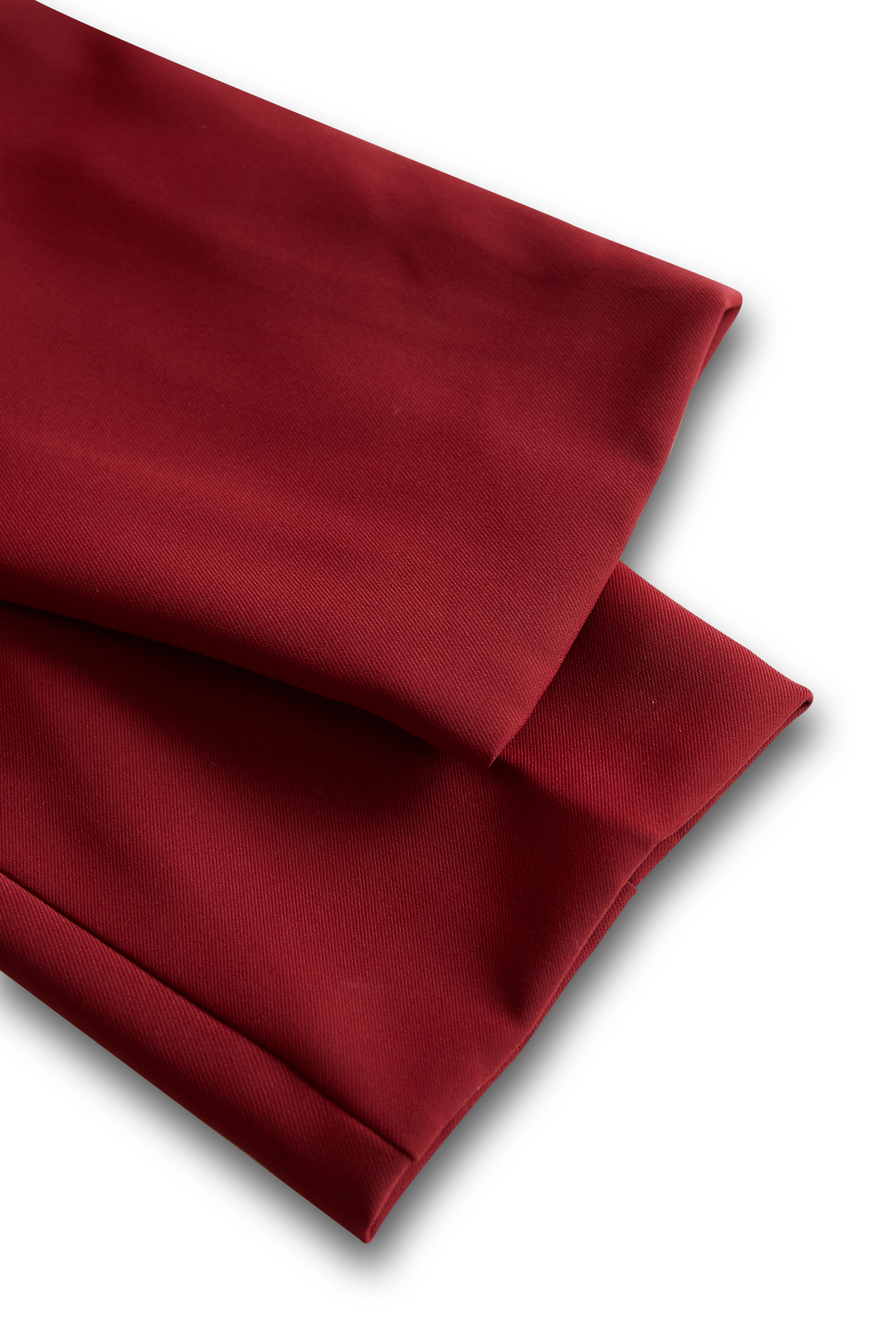 NORELLA | Elegant white dress with stand-up collar and belted design