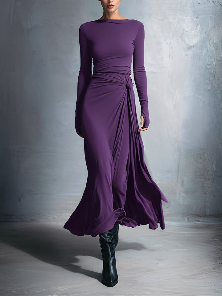 NORELLA | Naiara Maxi Dress with Side Button