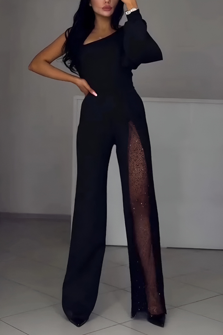 NORELLA | Sofía Elegant Jumpsuit with Shiny Details