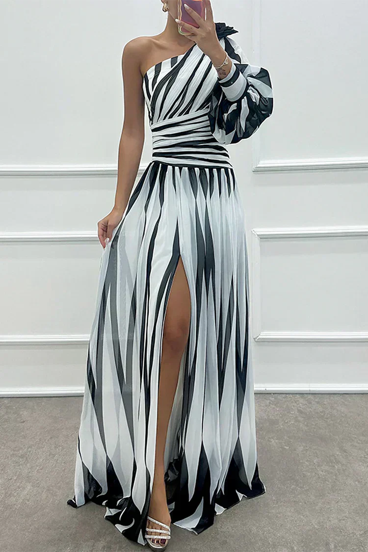 Hazel One-Shoulder Dress