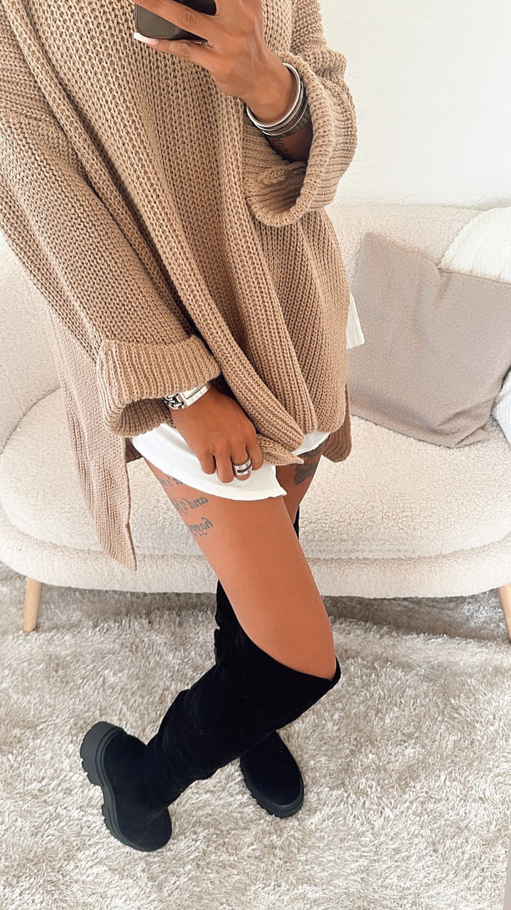 NORELLA | Over-the-Knee Boots – Black