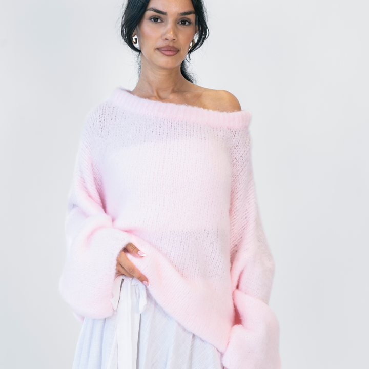 NORELLA | Ultra-Soft Off-Shoulder Knit