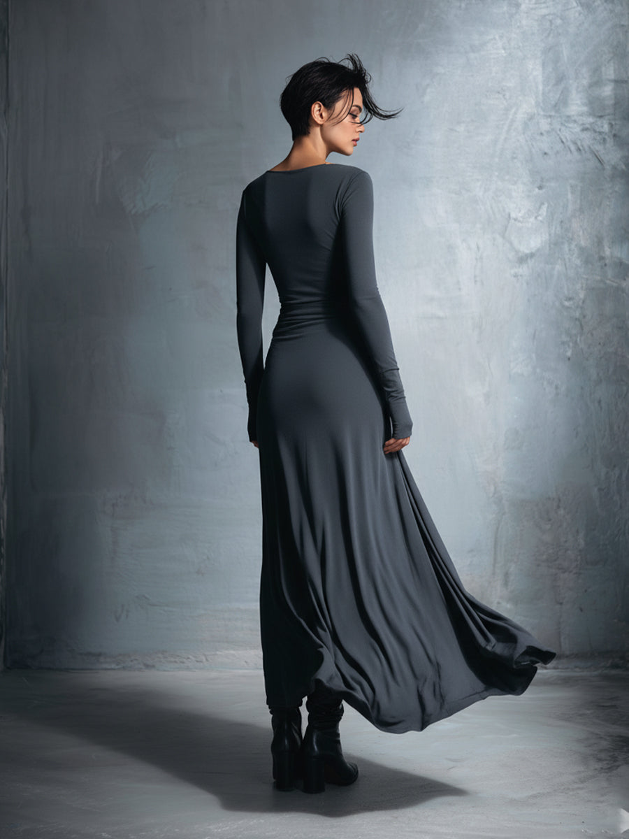 NORELLA | Naiara Maxi Dress with Side Button
