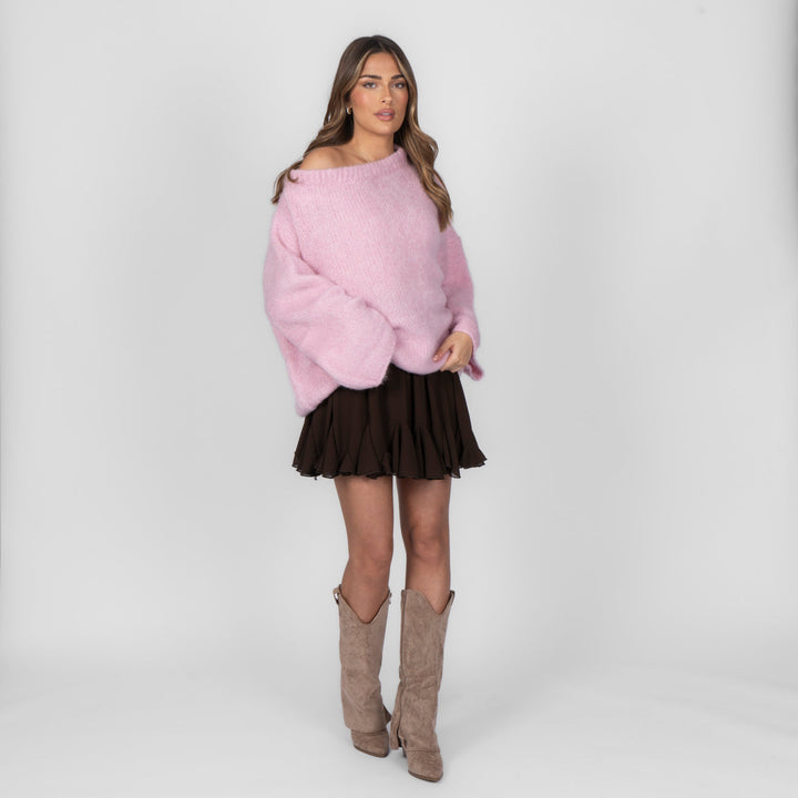 NORELLA | Ultra-Soft Off-Shoulder Knit
