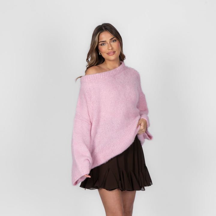 NORELLA | Ultra-Soft Off-Shoulder Knit