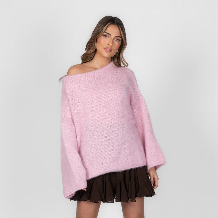 NORELLA | Ultra-Soft Off-Shoulder Knit
