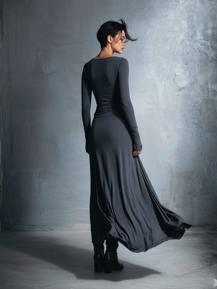 NORELLA | Naiara Maxi Dress with Side Button