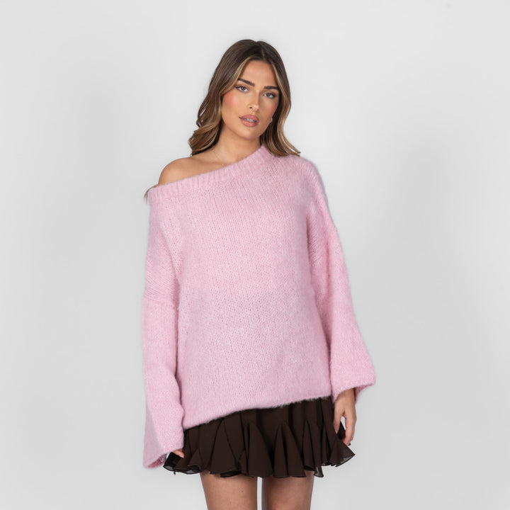 NORELLA | Ultra-Soft Off-Shoulder Knit