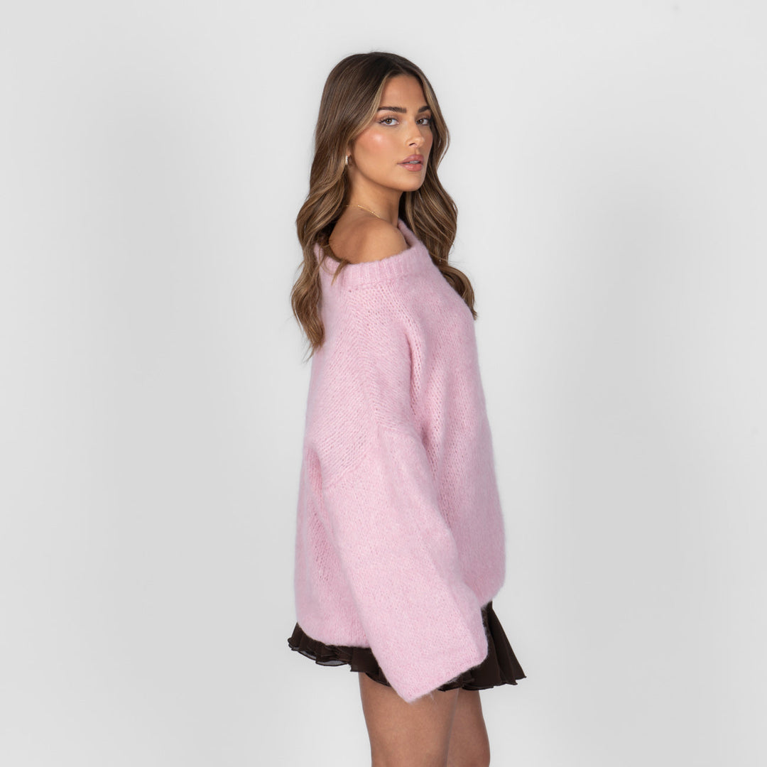 NORELLA | Ultra-Soft Off-Shoulder Knit