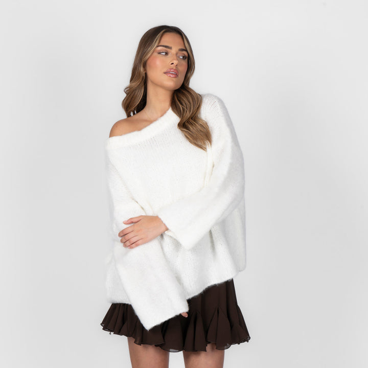 NORELLA | Ultra-Soft Off-Shoulder Knit