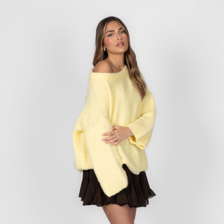 NORELLA | Ultra-Soft Off-Shoulder Knit