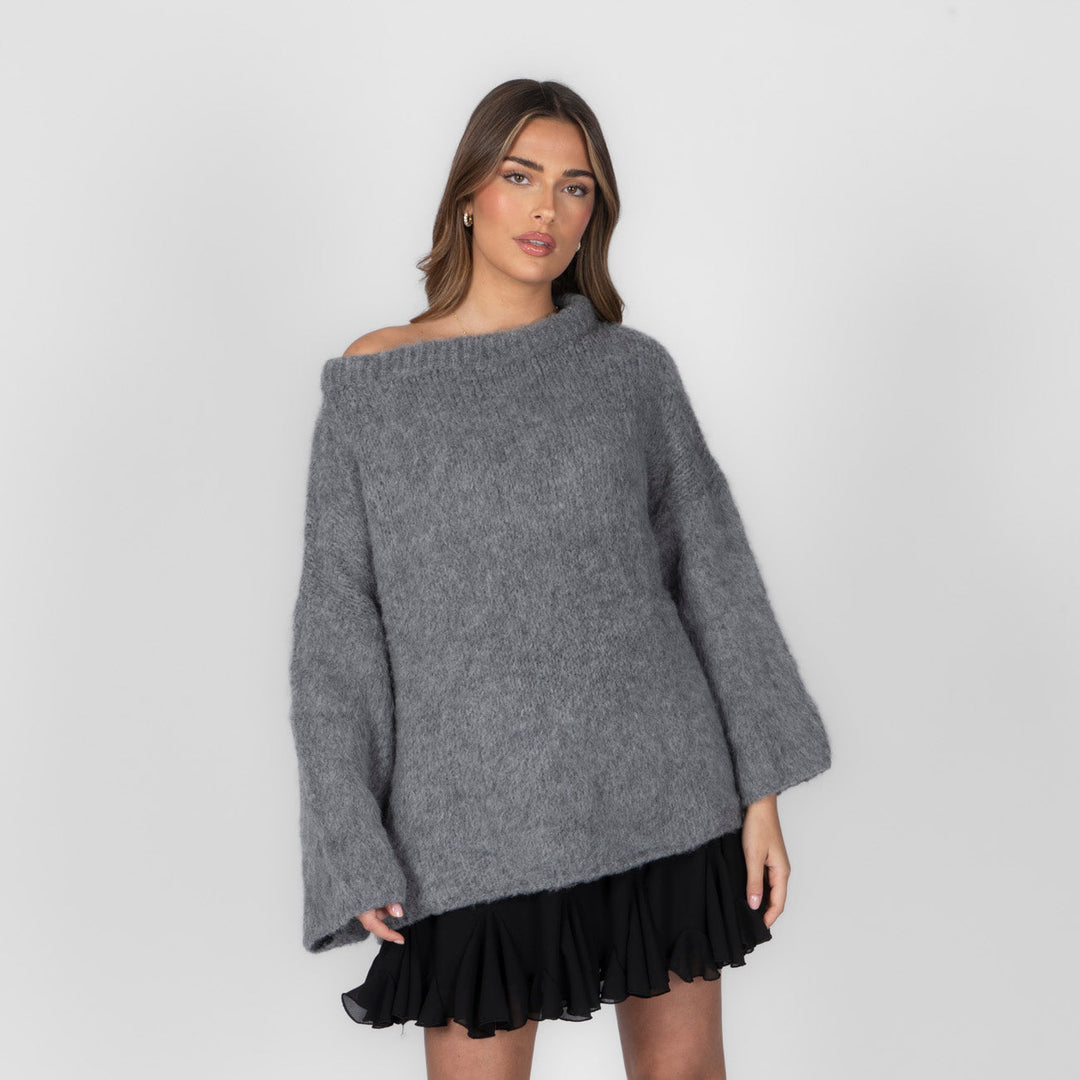 NORELLA | Ultra-Soft Off-Shoulder Knit