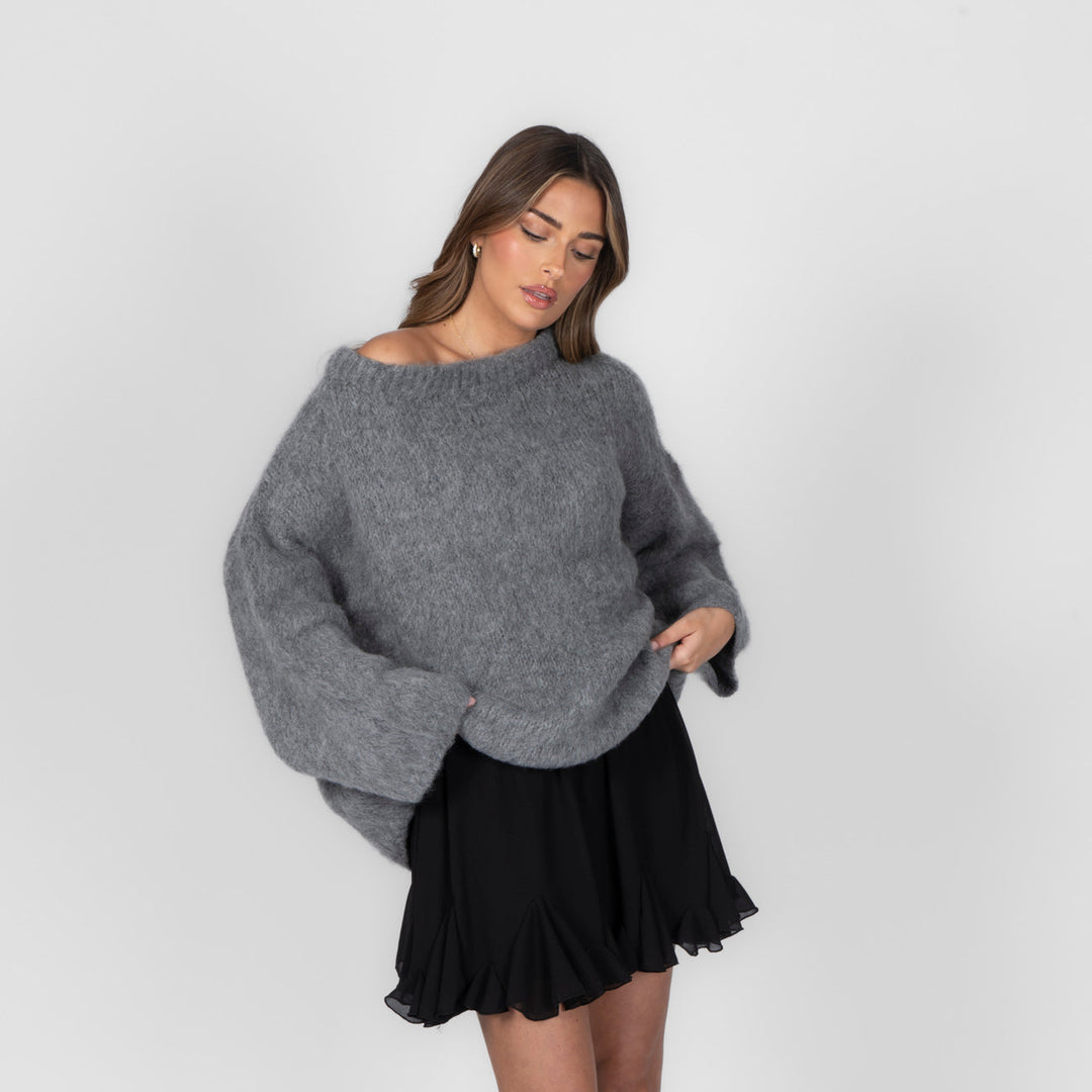 NORELLA | Ultra-Soft Off-Shoulder Knit
