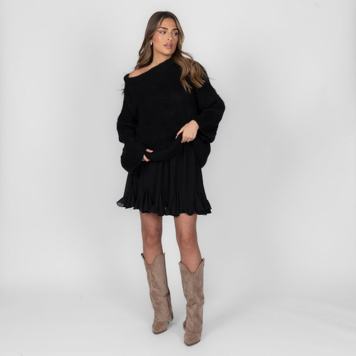 NORELLA | Ultra-Soft Off-Shoulder Knit