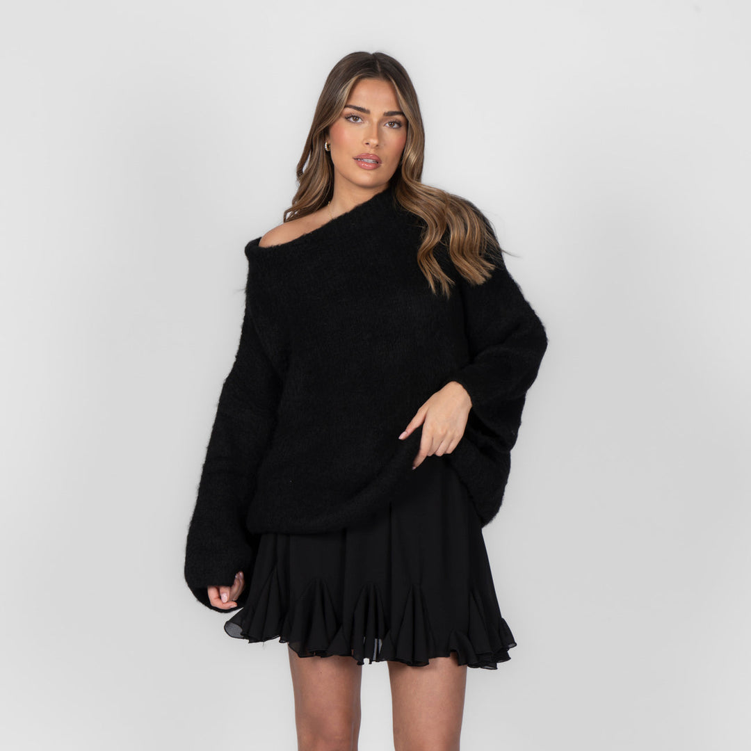 NORELLA | Ultra-Soft Off-Shoulder Knit