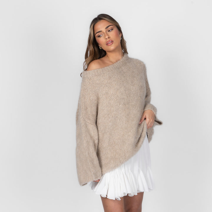 NORELLA | Ultra-Soft Off-Shoulder Knit
