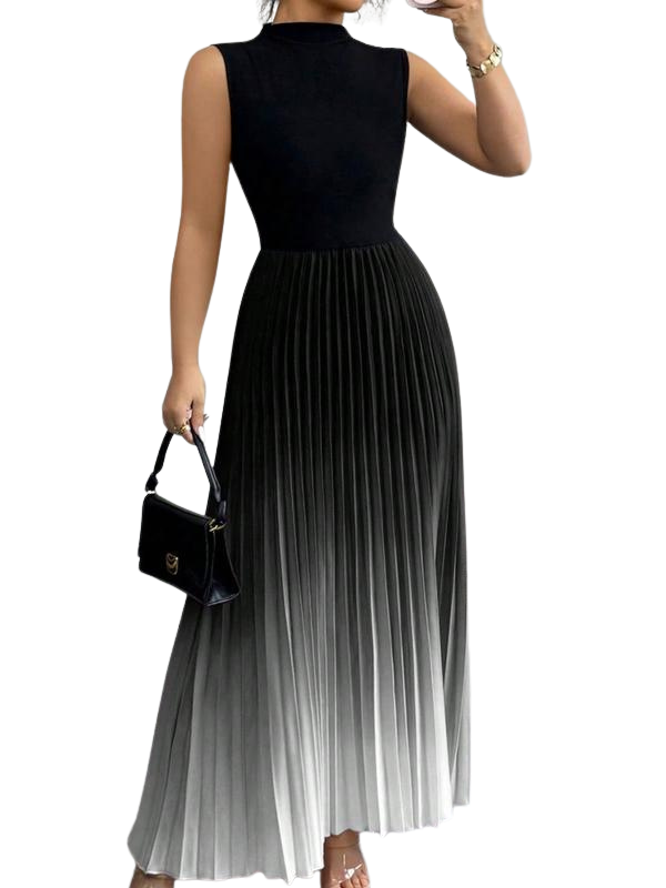 NORELLA | AURORA ELEGANT OMBRE SLEEVELESS EVENING DRESS