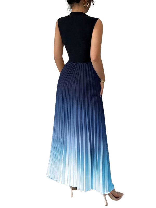 NORELLA | AURORA ELEGANT OMBRE SLEEVELESS EVENING DRESS