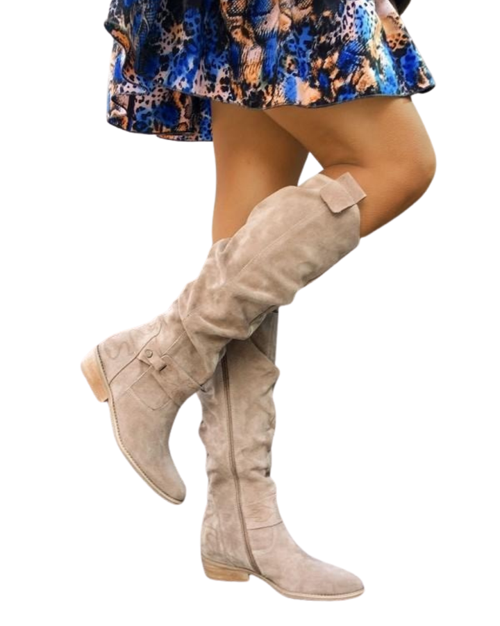 NORELLA | Lina – Comfortable, Warm Suede Boots for Women