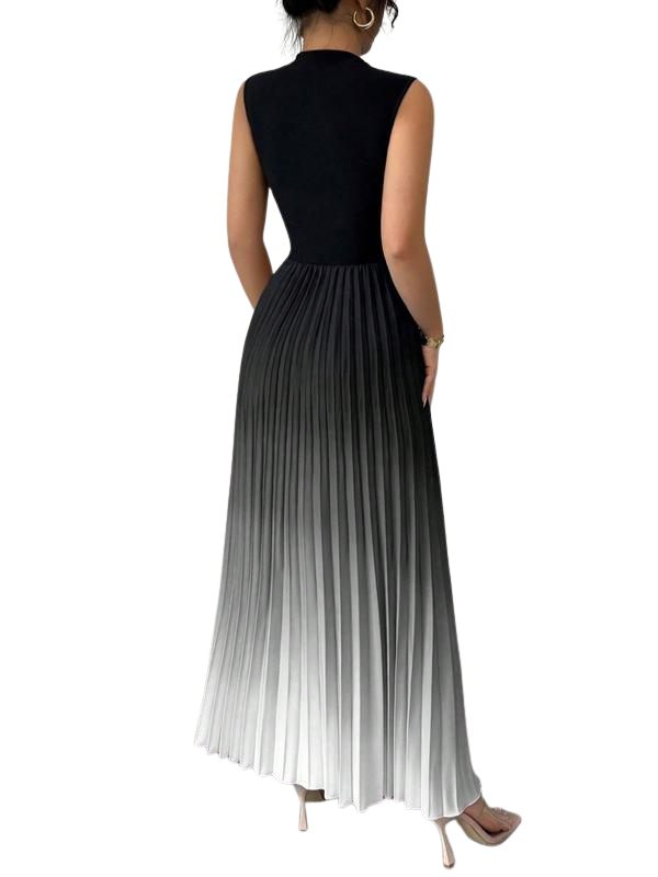 NORELLA | AURORA ELEGANT OMBRE SLEEVELESS EVENING DRESS