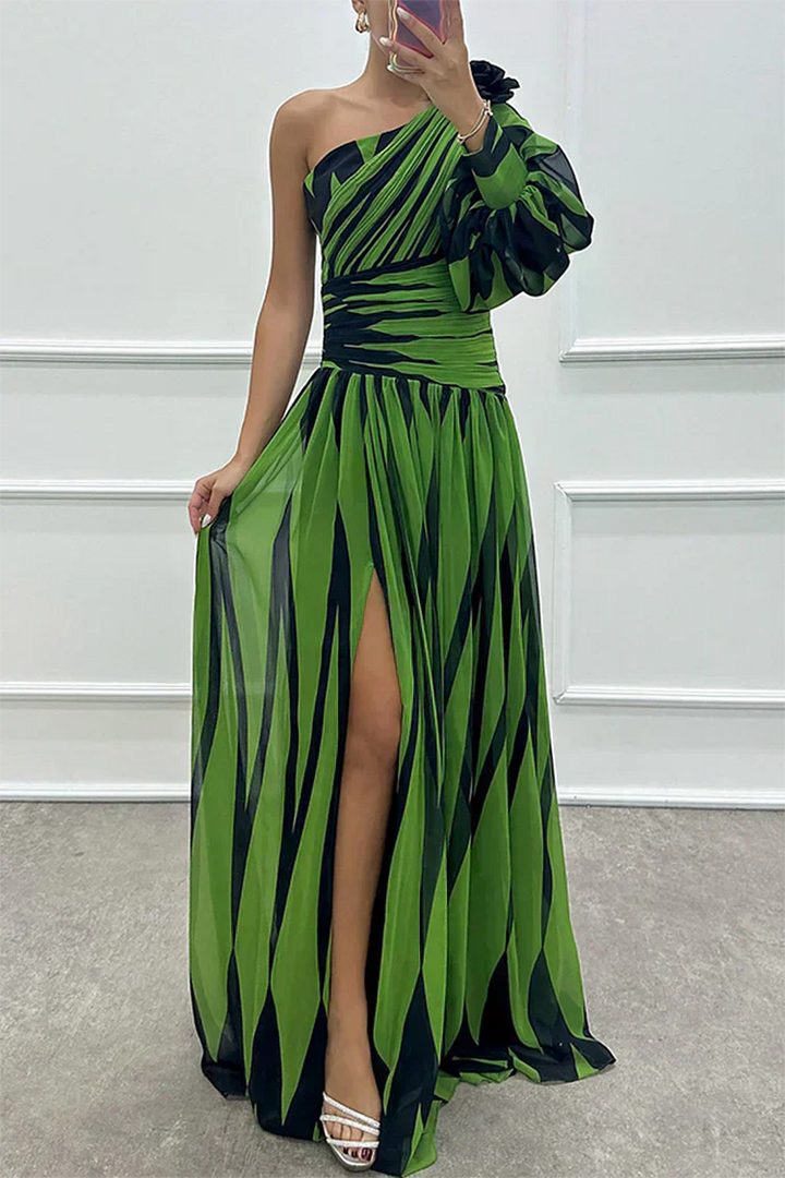 Hazel One-Shoulder Dress