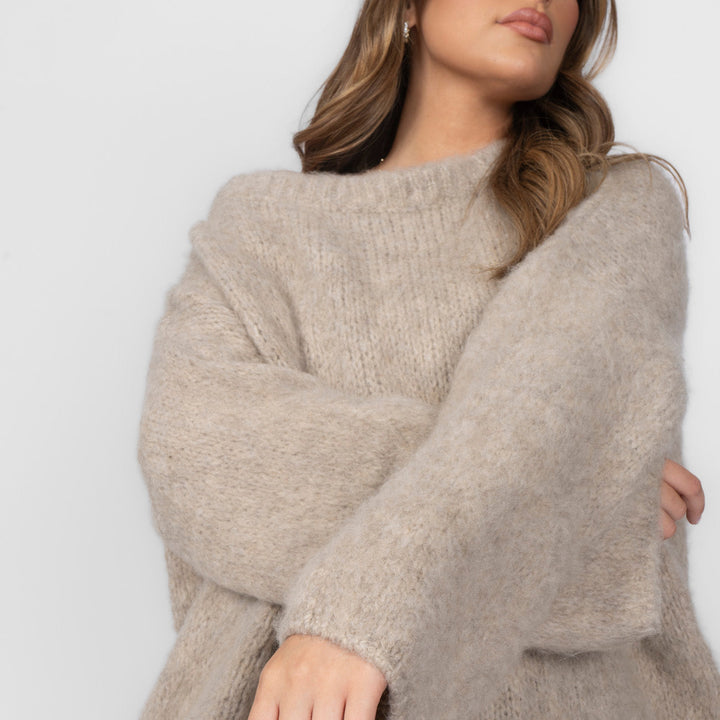 NORELLA | Ultra-Soft Off-Shoulder Knit
