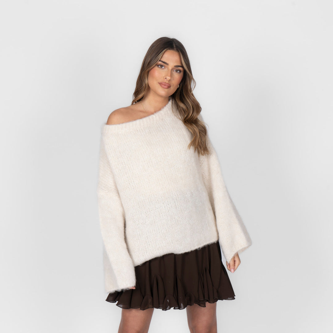 NORELLA | Ultra-Soft Off-Shoulder Knit