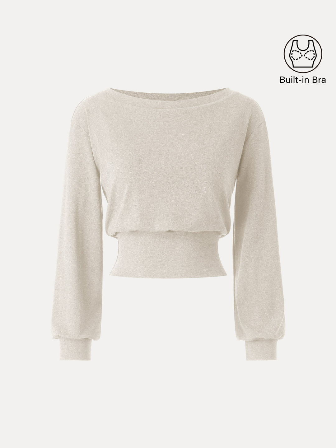 NORELLA | Soft Boat Neck Brami in Wool Blend – Non-Irritating