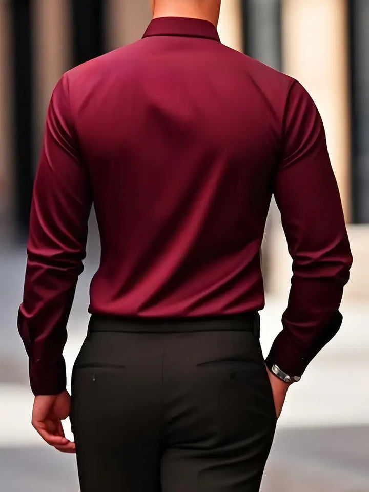 NORELLA | Breathable Men's Shirt with Long Sleeves