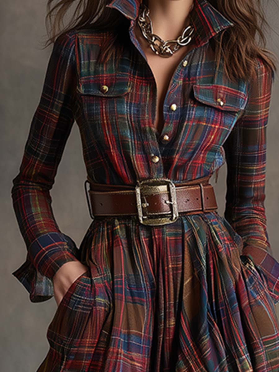 NORELLA | Harriet Belted Shirt Dress