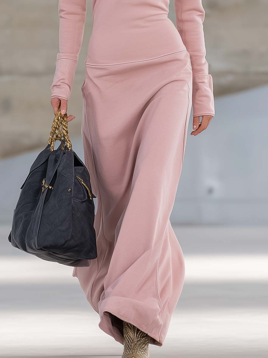 NORELLA | Gaia Sporty Dress with Zip and V-Neck