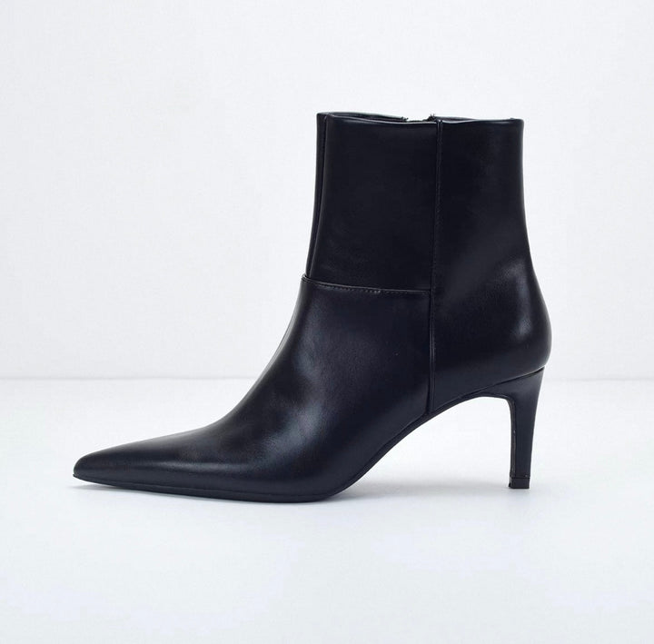 NORELLA | Ankle Boot with Lace Details & Side Zip