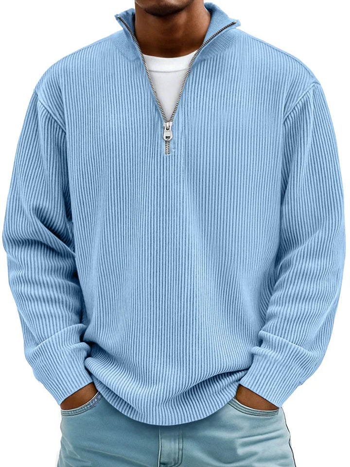 NORELLA | Men's Jumper with Half Zip