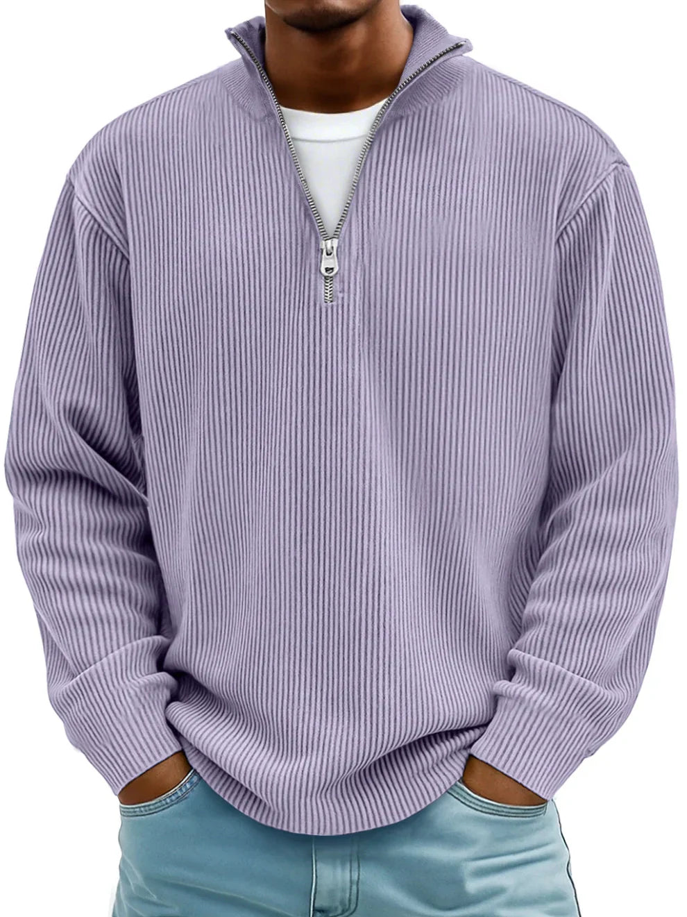 NORELLA | Men's Jumper with Half Zip