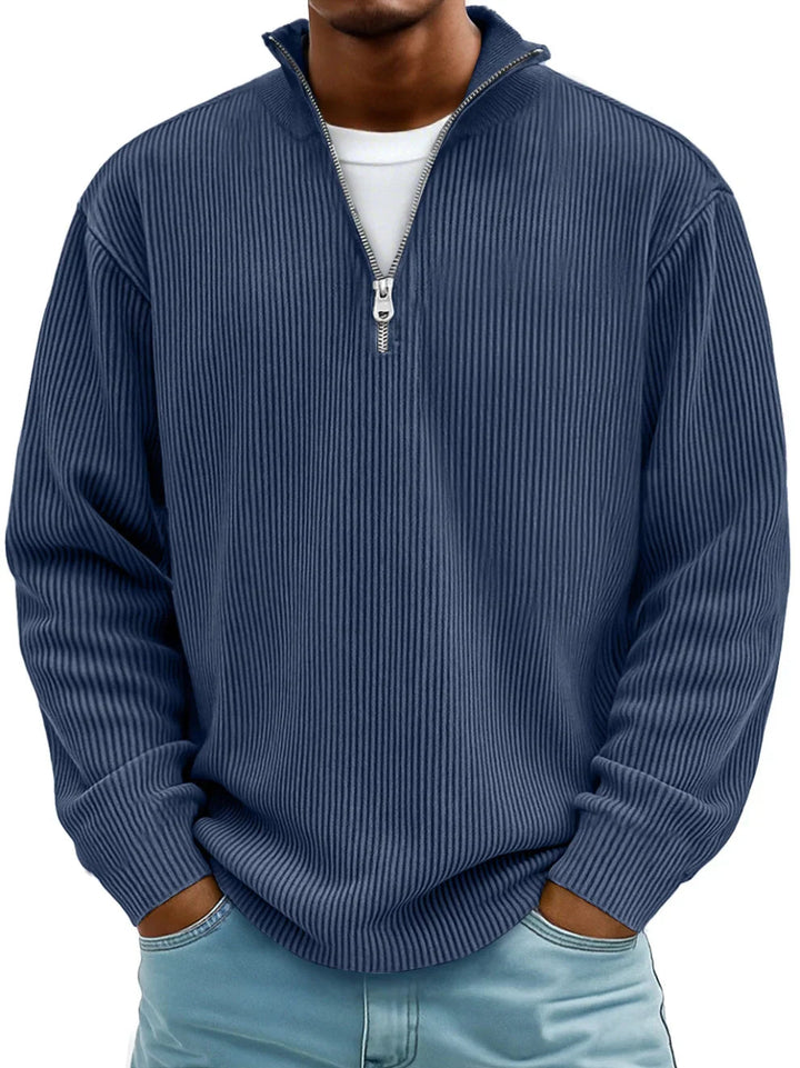 NORELLA | Men's Jumper with Half Zip
