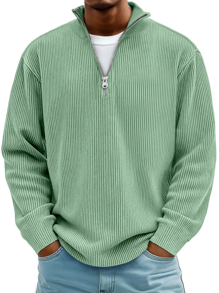 NORELLA | Men's Jumper with Half Zip