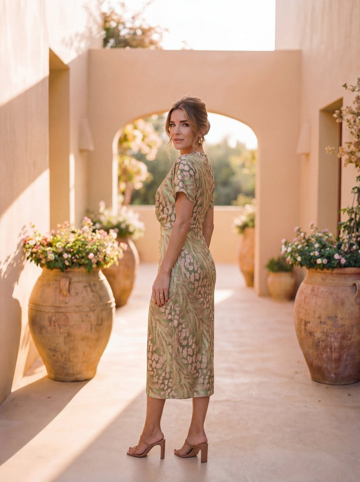 Eunice Elegant Midi Dress