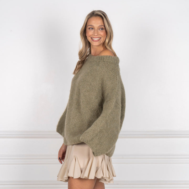 NORELLA | Ultra-Soft Off-Shoulder Knit