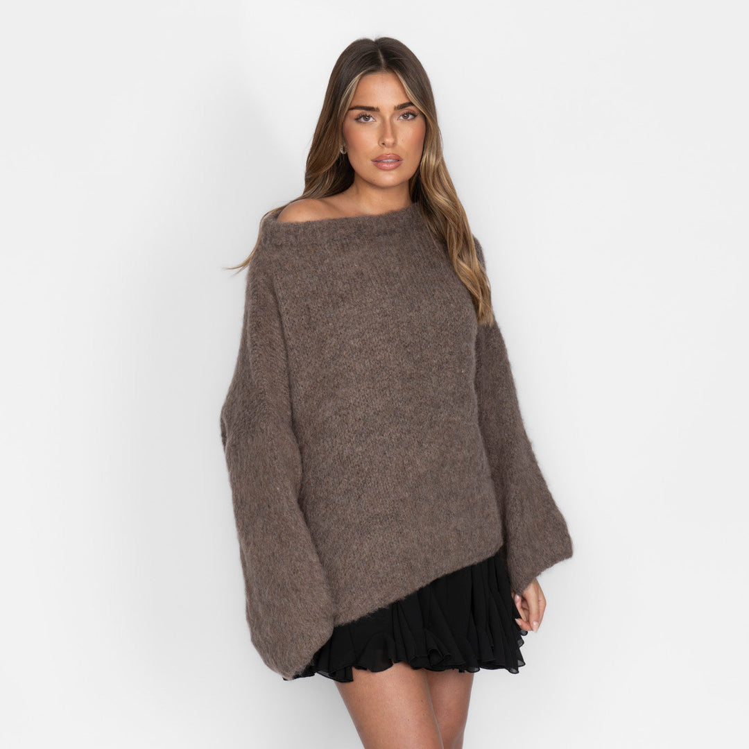 NORELLA | Ultra-Soft Off-Shoulder Knit