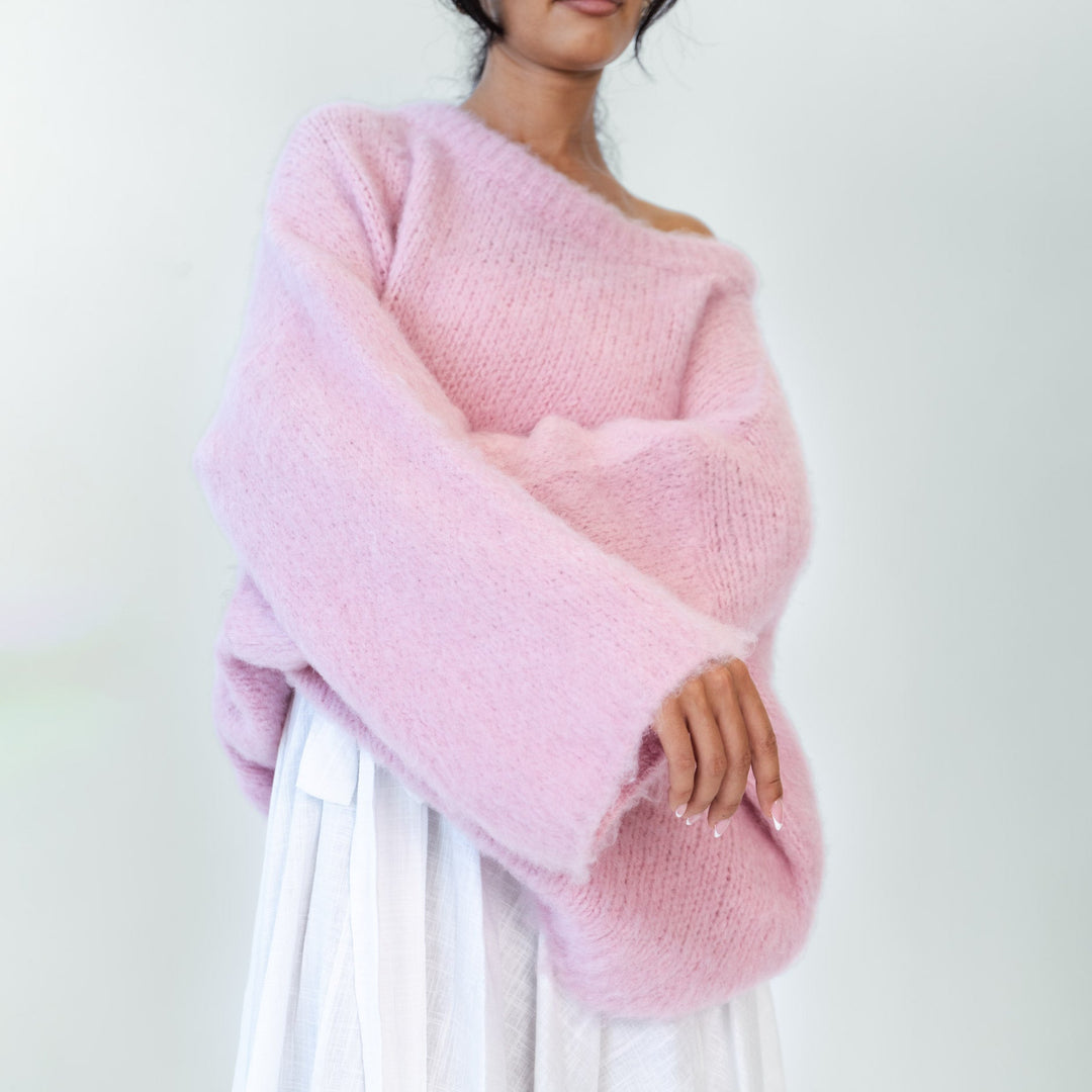 NORELLA | Ultra-Soft Off-Shoulder Knit