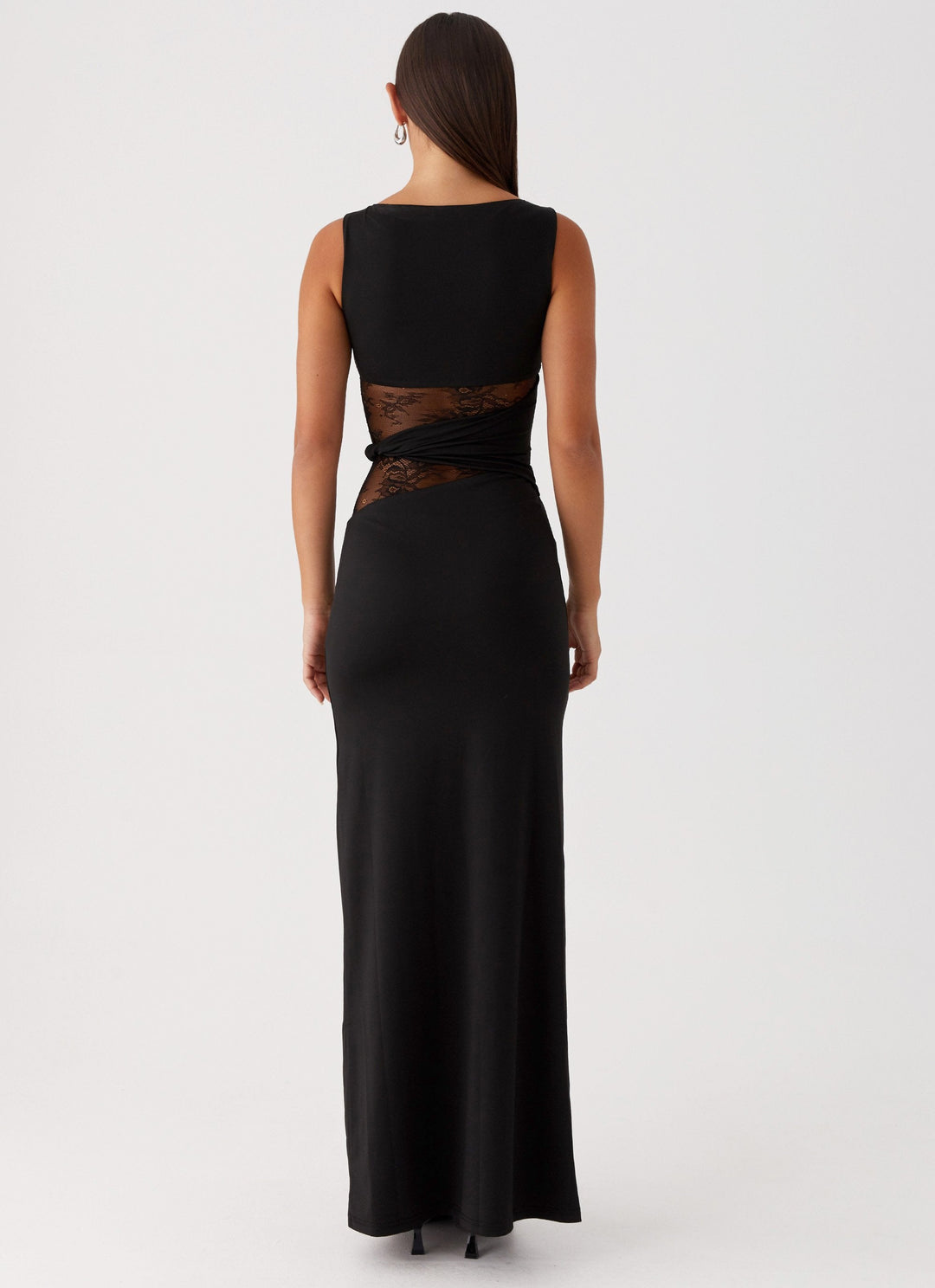 NORELLA | Flattering Leni maxi dress with subtle cut-outs and lacing