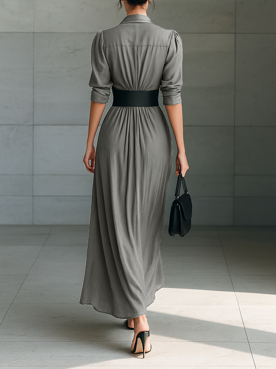 NORELLA | Zahara Long Pleated Dress