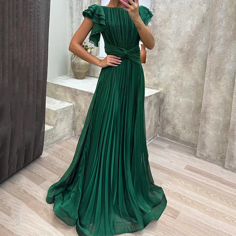 Abigail Pleated Dress