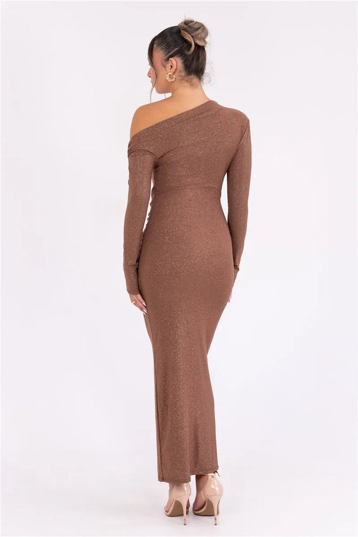 NORELLA | Alina Shimmering Maxi Dress