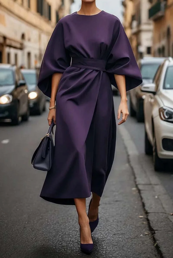 Matzliah Lantern Sleeve Dress