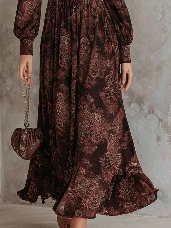 NORELLA | Cloe Long Vintage Dress