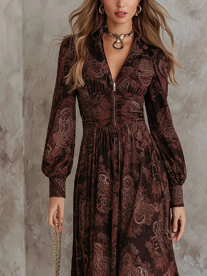 NORELLA | Cloe Long Vintage Dress