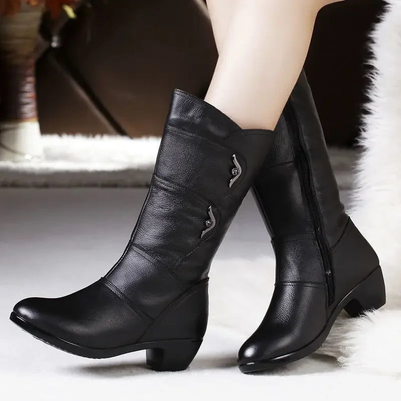 NORELLA | Boots with thermal lining and practical side zip
