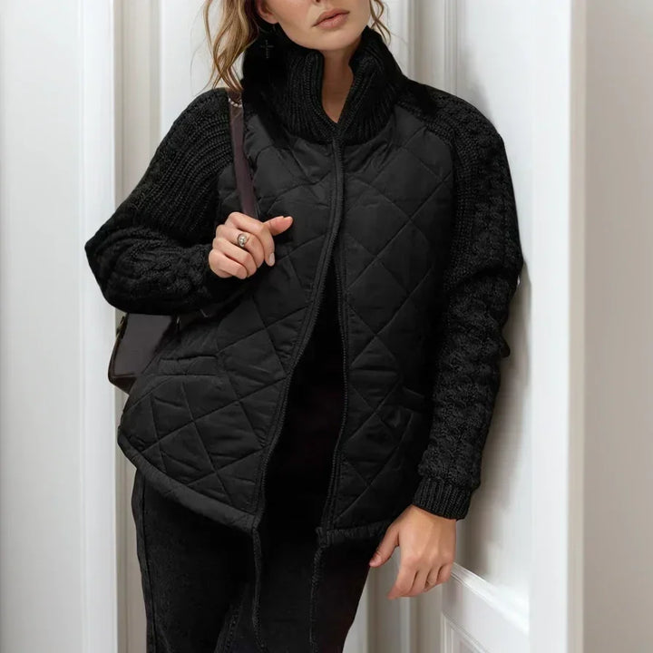 NORELLA | Soft Padded Jacket with Norwegian Inspiration and Knitted Details