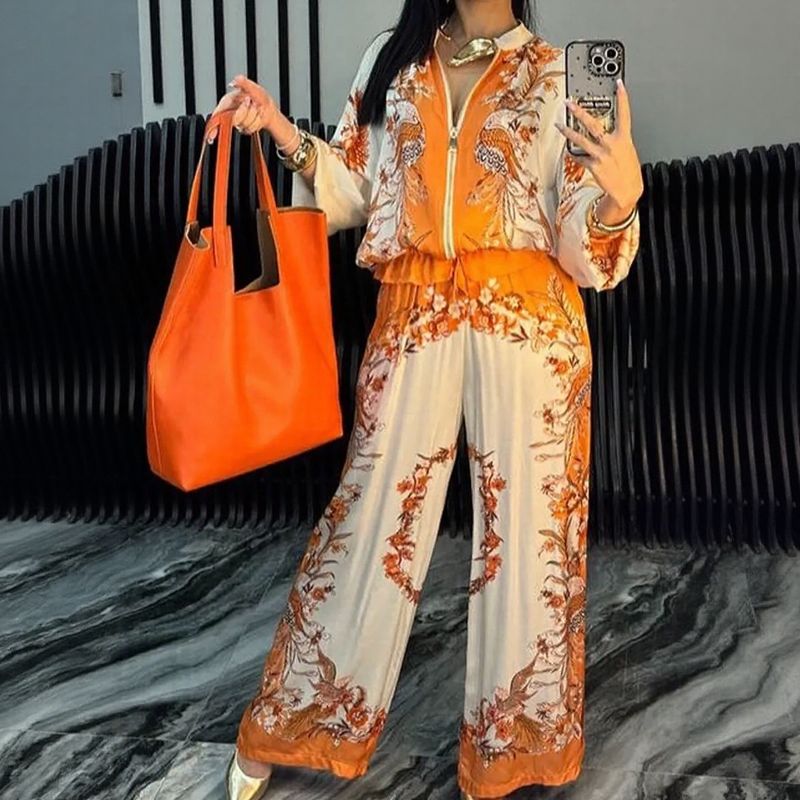 NORELLA | Satin-like Sports Fabric Set